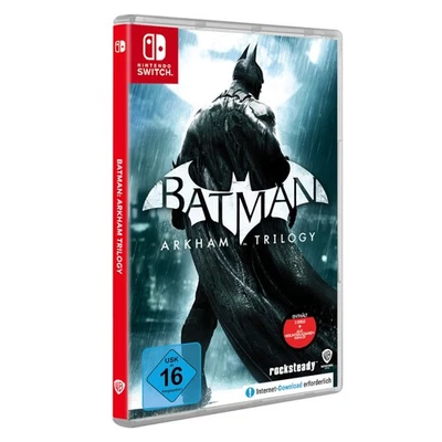 Batman Arkham Trilogy inkl. Asylum City Knight + DLC Nintendo Switch/Lite/OLED - Bild 1 von 4