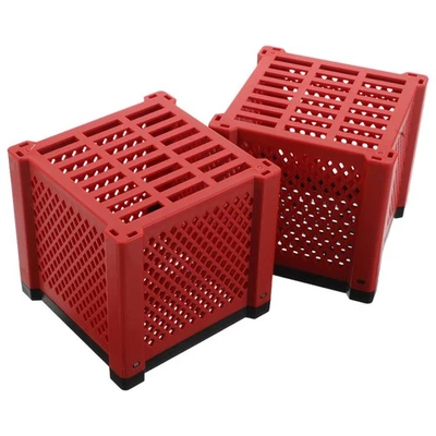  2pcs Pure Cube Water Trough Filter Box: Aquarium Water Purifier Filter Cube for - Image 1 of 4
