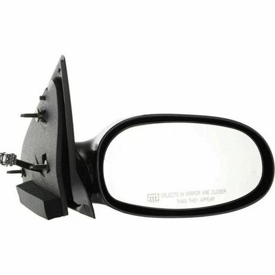 For Saturn L100/L200 2001 2002 Mirror Passenger Side | Power View Smooth Black - Image 1 of 4