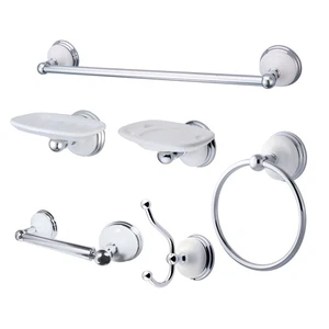 Kingston Brass BAK1110.2 Victorian 6 Piece Bathroom Package - Chrome - Picture 1 of 1
