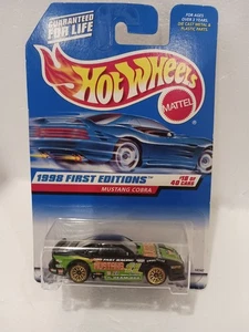 Hot Wheels 1998 First Edition Mustang Cobra 18/40 Mattel UNGEÖFFNET - Bild 1 von 2