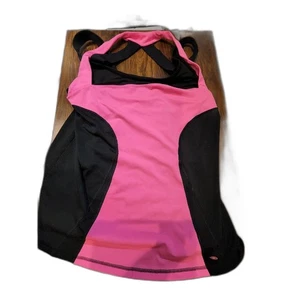 Sophie Theallet for vlivi active Tanktop pink & schwarz Größe 14/16 - Bild 1 von 1