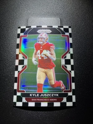 2021 NFL Prizm Football Checkerboard  Kyle Juszczyk #57 - Image 1 of 2