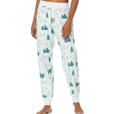 PJ SALVAGE S Blue Drawstring Lounge Just Chill Jogger Pajama Pant Bottom NWT B66 - Image 1 of 4