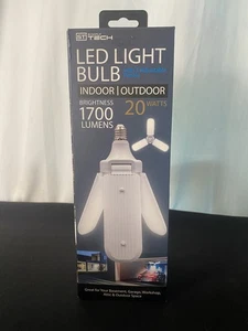 Simply Tech LED Light Bulb Attic 3 Adjustable Panels 360 ° 1700 Lumens 20 Watts  - Picture 1 of 4