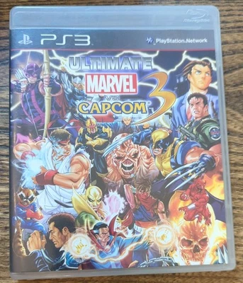 Ultimate Marvel vs. Capcom 3 (Sony PlayStation 3, 2011) Video Game & Case - Image 1 of 4