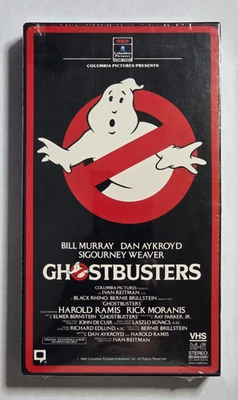 NEW SEALED Vintage 1985 Ghostbusters VHS Movie RCA Columbia Red Border TDK RARE! - Image 1 of 4