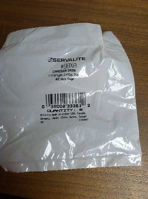 COMPRESSION SPRING 98XA, 1-7/16" LONG 1/4" OD, .032 WIRE DIAMETER PACK OF 6 ZPS - Imagem 1 de 2