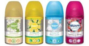 4 x Airpure & Air Wick Air Freshener Freshmatic compatable Refills Mixed 250ml - Picture 1 of 1