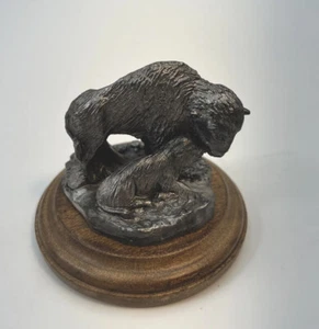 Figura de Michael Ricker Rocky Mountain Buffalo 2002 #638 sobre soporte 3 pulgadas x 4 pulgadas - Imagen 1 de 9