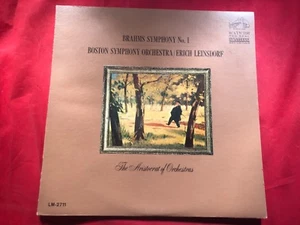 L-97 ERICH LEINSDORF BOSTON SYMPHONY ORCHESTRA Brahms Symphony No 1 ...  MONO - Imagen 1 de 5