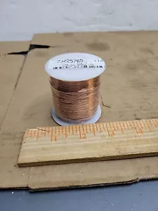 73225765 28 Gage, 0.0125" Diameter x 1990' Long Bare Copper Bus Bar Wire USA - Picture 1 of 2