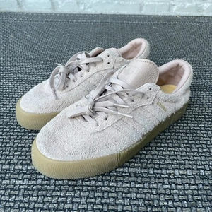 Adidas Samba Rose Ash Pearl Pink Tan Women’s US 8.5 Sneakers Shoes -Used Once - Picture 1 of 11