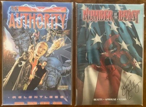 The Authority: Relentless, Number of the Beast signed by Scotty Beatty, tpb - Picture 1 of 1