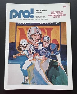 1973 HALL OF FAME Game Program San Francisco 49ers vs PATRIOTS ~ Pre-Season 7/28 - Picture 1 of 9