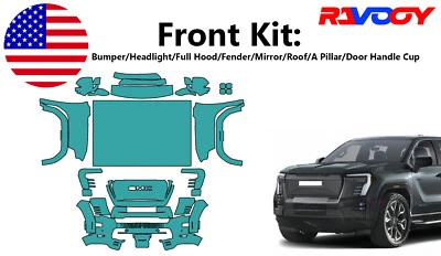 For GMC Sierra EV Denali Edition 1 2024-2025 Paint Protection Film PreCutKit PPF - Image 1 of 4