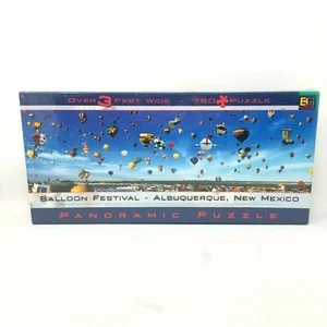 Rompecabezas panorámico Buffalo Games Festival Globo Nuevo México 750 PC sellado - Imagen 1 de 3