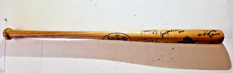 1997 Womens College World Series Mini Bat SIGNED by Fresno State Softball Team Cover