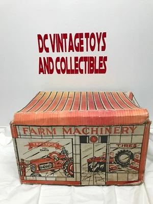 Vintage Marx Tractor Sales & Service Farm Machinery Tractor Box LOOK!! - Image 1 of 4