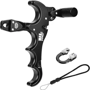 Bow Release Archery Release 360° Rotatable Thumb Release for Compound Bow - Picture 1 of 11