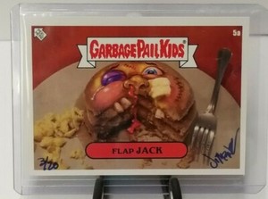 2020 Topps GPK Garbage Pail Kids #5a FLAP JACK - Artist Signed /20 - 10ABA41
