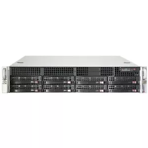 Server SuperMicro CSE-825 X9DRi-F 96GB Ram E5-2667 8 case 2x720W -s007 - Bild 1 von 3