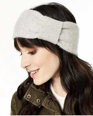 Faixa de cabeça Charter Club cashmere aquecedor de ouvido, cor cinza gelo urze  - Imagem 1 de 3