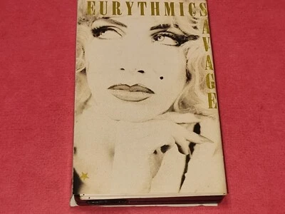 EURYTHMICS - SAVAGE  Audio Cassette Tape IN VERY GOOD CONDITION - Image 1 of 4