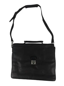 Wilsons The Leather Experts Crossbody BagUnisex Adult Brown Genuine Leather - Picture 1 of 12