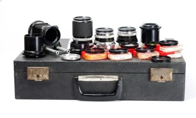 Accesorios Icarex 35 Tessar 2,8/50 mm Skoparex 3,4/35 mm Super Dynarex 4/135 mm Foto 1 de 4