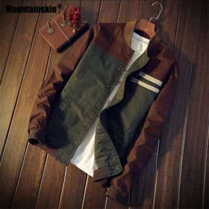 4XL Giacche Uomo Autunno Militare Uomo Cappotti Giacche Capispalla Uomo - Foto 1 di 10