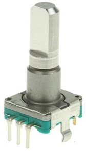 1x Alps EC11E15244C0 15 Puls Drehgeber & Schalter 6mm Flachwelle Arduino - Bild 1 von 1