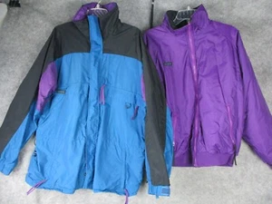 Columbia Gizzmo Chaqueta Hombre Grande Azul Púrpura Radial 3 en 1 Forro Cortavientos Esquí - Imagen 1 de 24