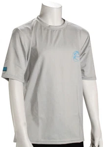 O'Neill Kid's Hybrid SS Surf Shirt - Overcast - New - Picture 1 of 1