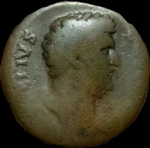 Aelius Caesar 136-137 AD. Sestertius -Pannonia 26.91grams,32 mm.  Scarce - Picture 1 of 2