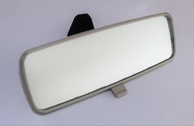 Fiat Punto Grand 500 Stillo /96-08 Interior Rear View Mirror Beige+Black Base/ B - Image 1 of 4