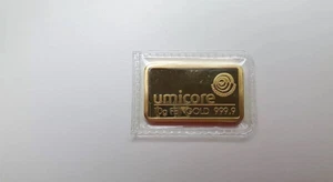 10 Gramm Umicore Goldbarren - Bild 1 von 1