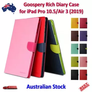 Mercury Goospery Fancy Diary Case Cover For iPad Pro 10.5 / Air 3 2019 - Picture 1 of 20