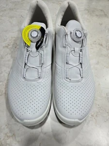Ecco BIOM Hybrid 3 Mens size US 11-11.5/45 White BOA Golf Shoe - Picture 1 of 5