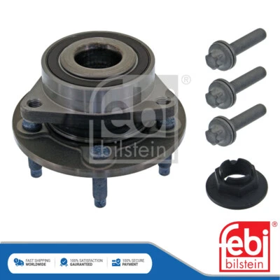 Fits Vauxhall Astra 2004-2015 Zafira 2011-2018 Wheel Bearing Kit Front Febi - Image 1 of 2