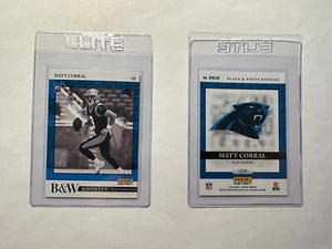 Panini Instant 2022 "Black & White Rookies" #BW28 Matt Corral RC 1/649 - Imagen 1 de 3