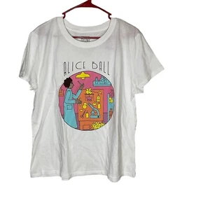 Rebel Girls+Scientist Alice Ball Girls Short Sleeve Graphic T-Shirt 1x White - Picture 1 of 7