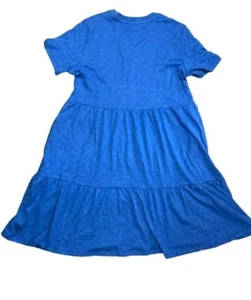 GAP Women's Soft Short Sleeve Crew Neck Tiered Dress Xl Extra Large Nwt - Picture 1 of 5