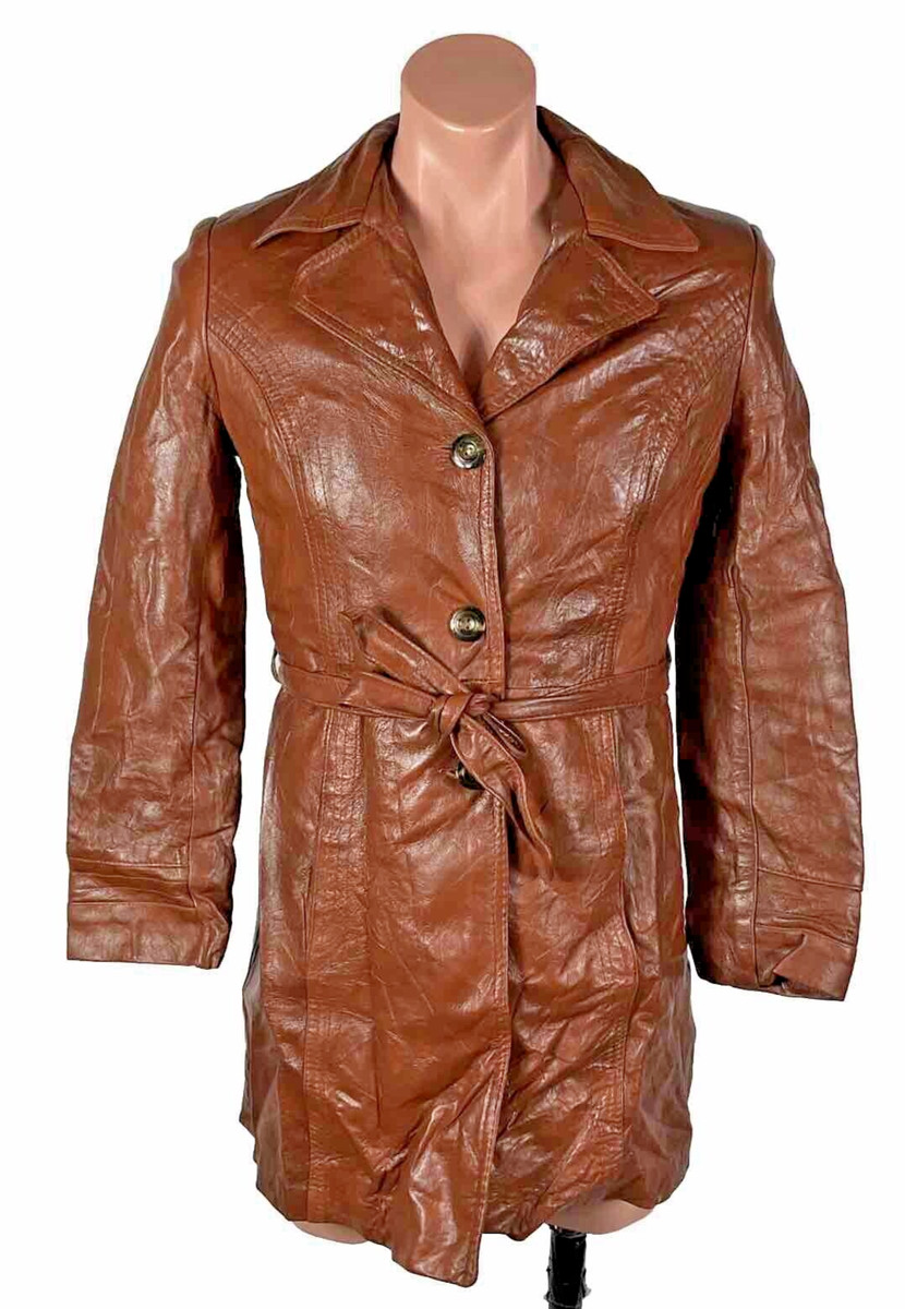 ジャケット・アウター 80s vintage real leather car coat Vintage 80s 90s the New Age Black Leather Jacket M - Etsy