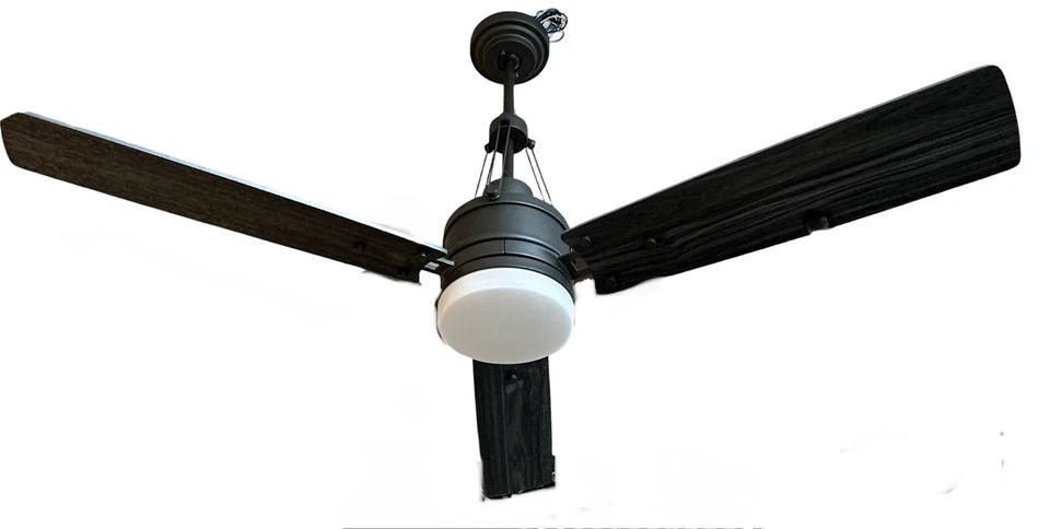 Emerson CF205-GRT HighPointe 54" Indoor Ceiling Fan Graphite Finish White Glass - Image 1 of 4