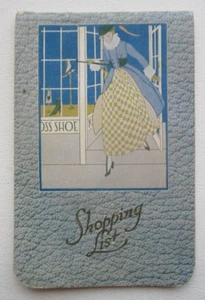 Rare 1915 Red Cross Shoes Shopping List Booklet Antique Women's Ephemera Vintage - Picture 1 of 9