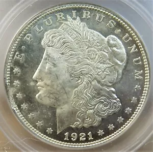 1921 Morgan dollar BU+++ *VAM 3CB scribbles PL surfaces!!* EP - Picture 1 of 4