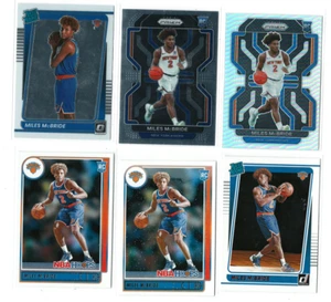 2021-22 Panini Miles McBride (6) Card RC Lot! New York Knicks - Picture 1 of 2