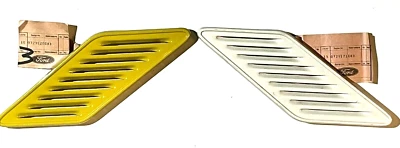 ВЕНТИЛЯЦИЯ ГРИЛЯ C-PILLAR FORD TAUNUS 17 М 20 М 1969-72 RH & LH #729120/121 НОВАЯ ИЗ СТАРЫХ ЗАПАСОВ! - Изображение 1 из 4