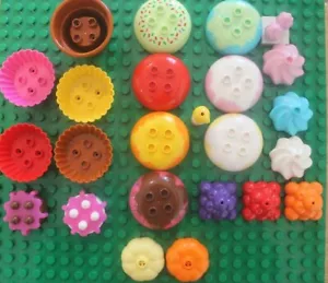 Duplo Parte U ELIGE ELEGIR Comida Uvas Golosinas Espolvorea Muffin Mini Cúpula de Helado - Imagen 1 de 35